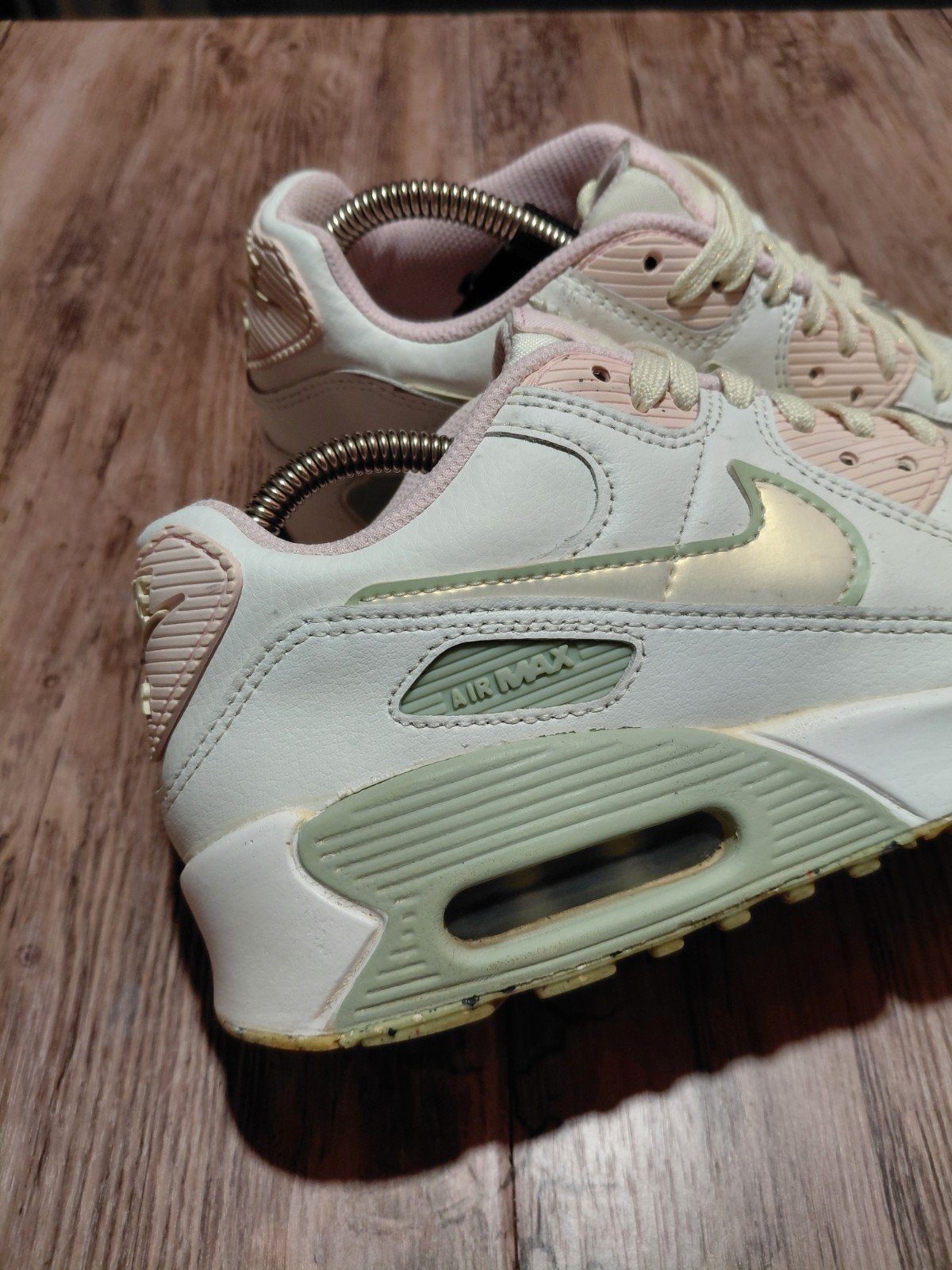 Nike Air Max 90 Leather 'Honeydew' Size 38, Wit, Nike, Ophalen of Verzenden, Sneakers of Gympen