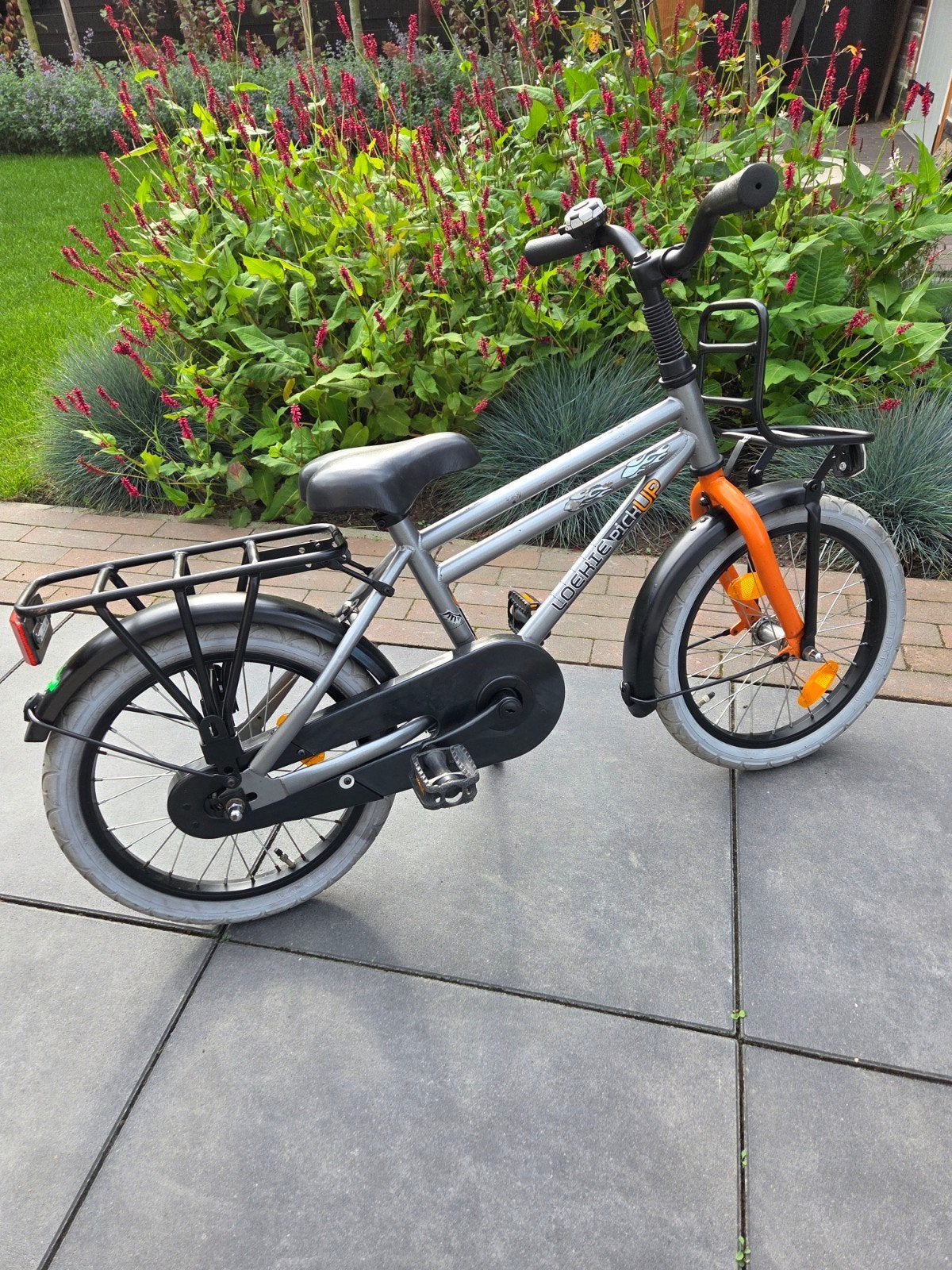 jongensfiets Loekie Pick-Up 16 inch, Fietsen en Brommers, Ophalen, Terugtraprem, Loekie pickup, 16 inch