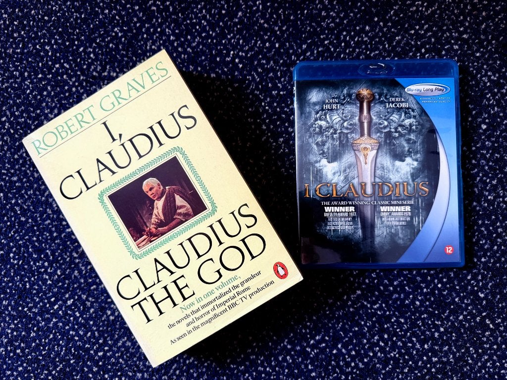 Blu-ray I, Claudius en book ‘I Claudius & Claudius the God’, Engels, Nederlands, Drama, Ophalen of Verzenden