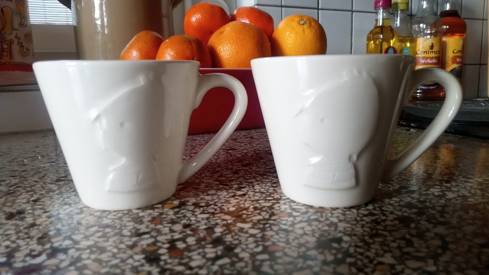 servies mokjes Fiep Westendorp 2x samen:, Ophalen of Verzenden, Overige stijlen, Kop(pen) en/of Schotel(s)