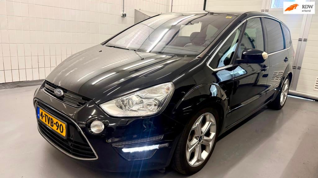Ford S-Max 2.0 EcoBoost S Edition | AUT. | Leder | NAV | VOL, Auto's, Ford, Euro 5, Gebruikt, 4 cilinders, Zwart
