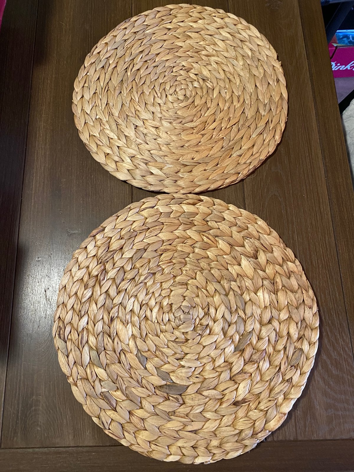 2 placemats, Ophalen, Gebruikt, Bord