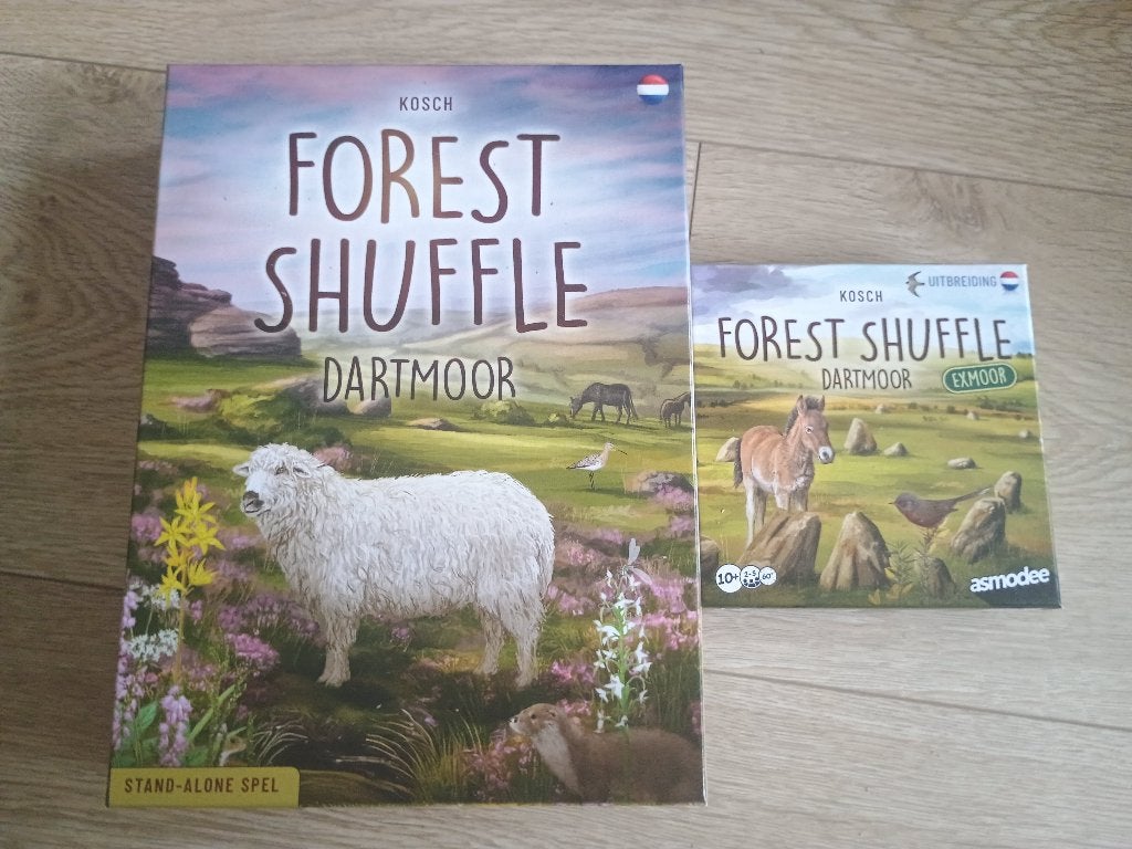 Forest Shuffle Dartmoor met Exmoor uitbreiding (nieuw), Vijf spelers of meer, Ophalen of Verzenden, Nieuw
