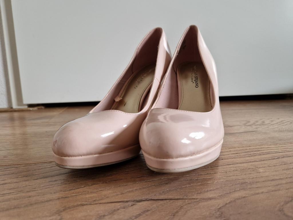 Blush Hoge Hakken Plateau Maat 39, Ophalen of Verzenden, Gedragen, Roze