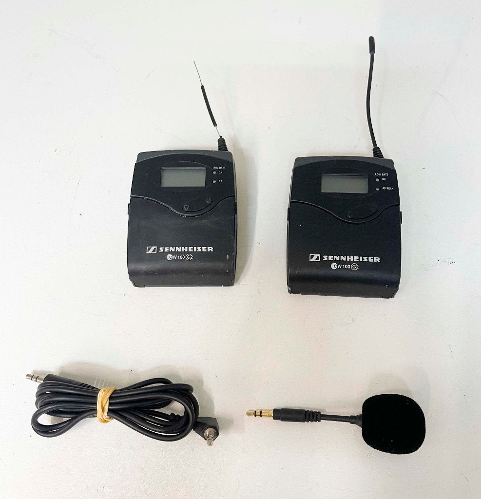 Sennheiser EW 100 G2 + Bodypack Receiver + Microfoon, Overige merken, N, Overige typen, Overige soorten