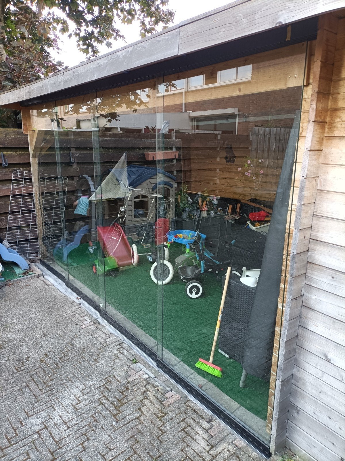 mooie schuifwand, Tuin en Terras, Ophalen, Zo goed als nieuw, Overige typen