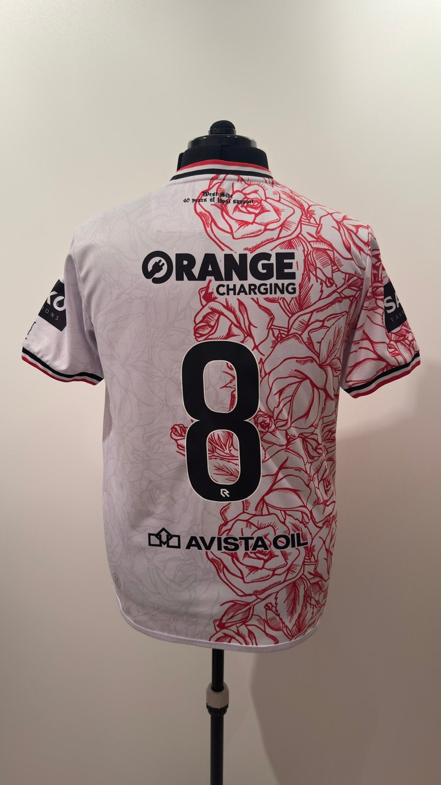 Matchworn RBC uitshirt Marwin Reuvers #8, Verzenden, Zo goed als nieuw, Overige binnenlandse clubs, Shirt
