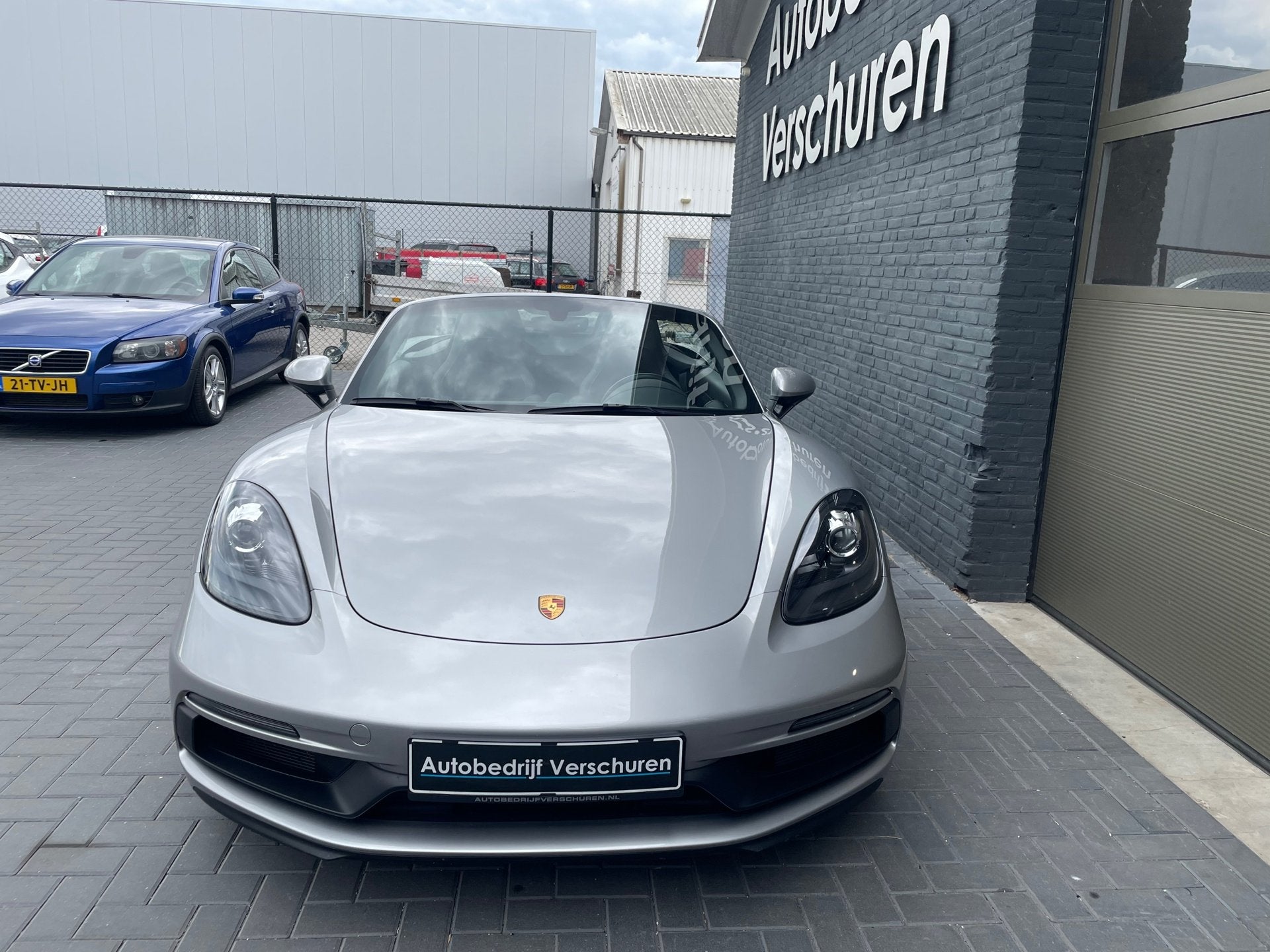 Porsche 718 Boxster GTS 4.0 handgeschakeld, Auto's, Achterwielaandrijving, Gebruikt, Zwart, Cabriolet