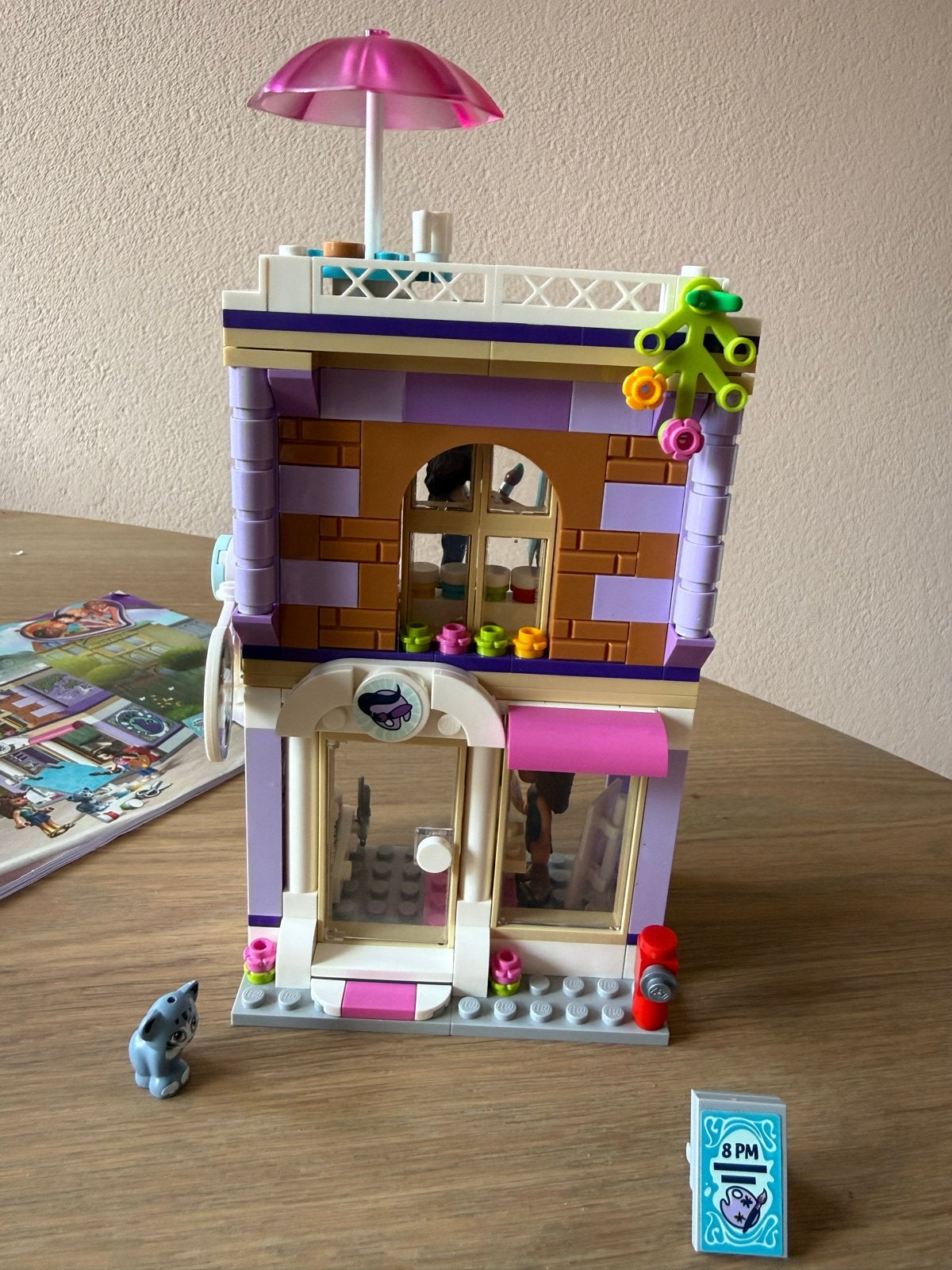 LEGO Friends Emma's Kunstatelier (41365), Compleet, Lego, Friends, Ophalen of Verzenden