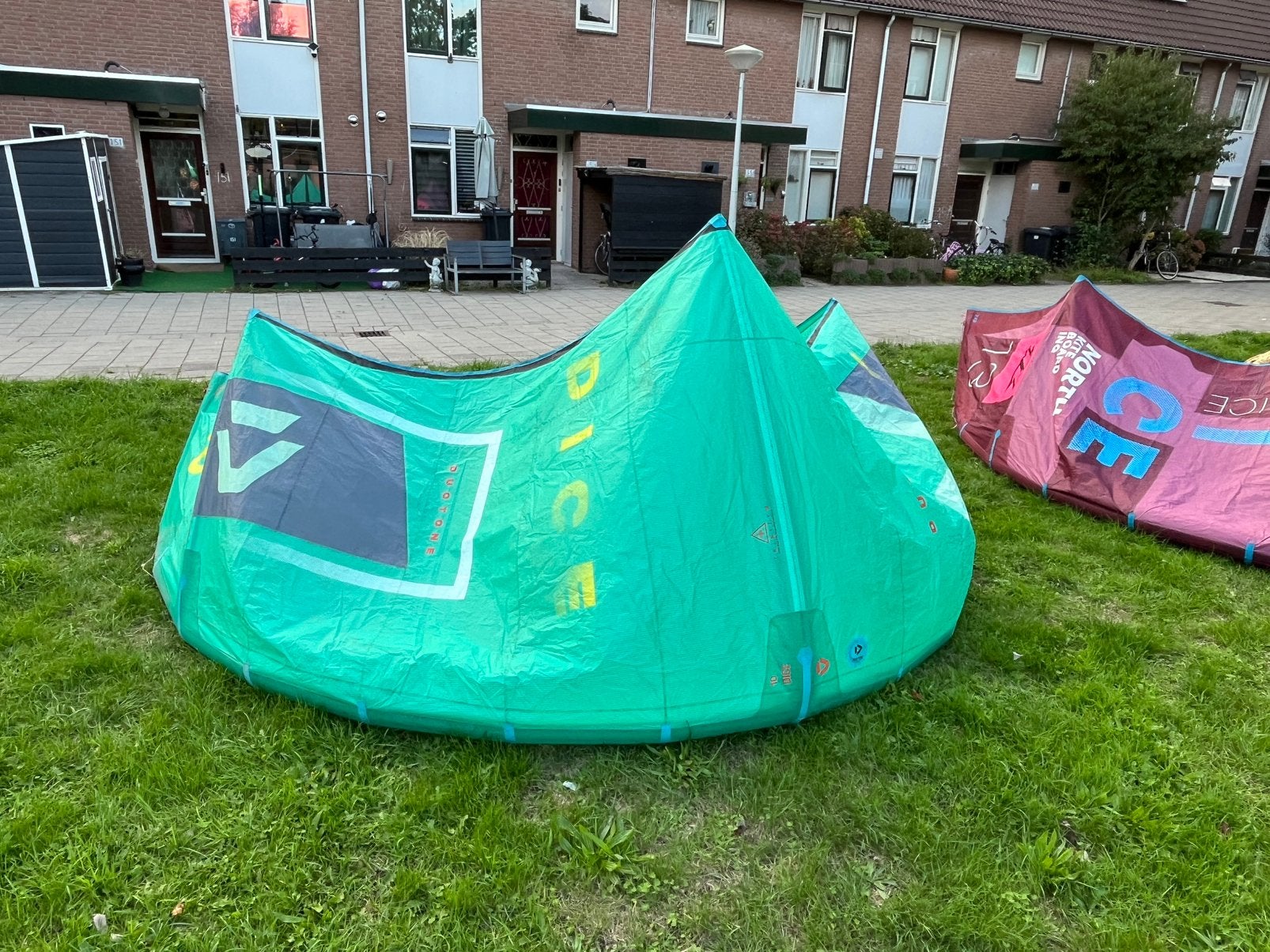 KITESURFING PACKAGE DUOTONE DICE 10m 2020 NORTH DICE 13m, Ophalen, Kitesurf-set, 10 m², Geen board