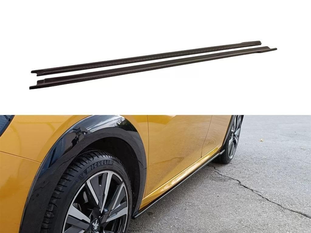 Peugeot 208 MK2 - Sideskirts Extensions V2, Ophalen of Verzenden, MJ-Carstyling, Info@mj-carstyling.net, Sibeliusstraat 81 5011JH Tilburg