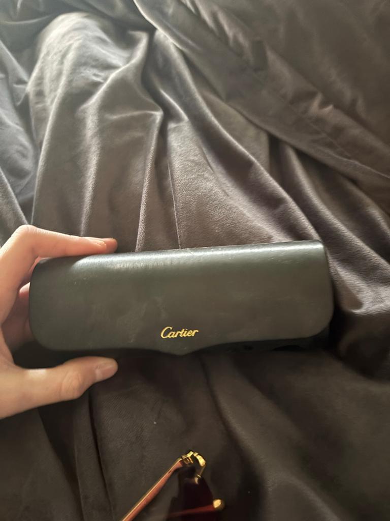Echte Cartier bril met doos en etui, Overige merken, Overige kleuren, Ophalen of Verzenden, Zo goed als nieuw