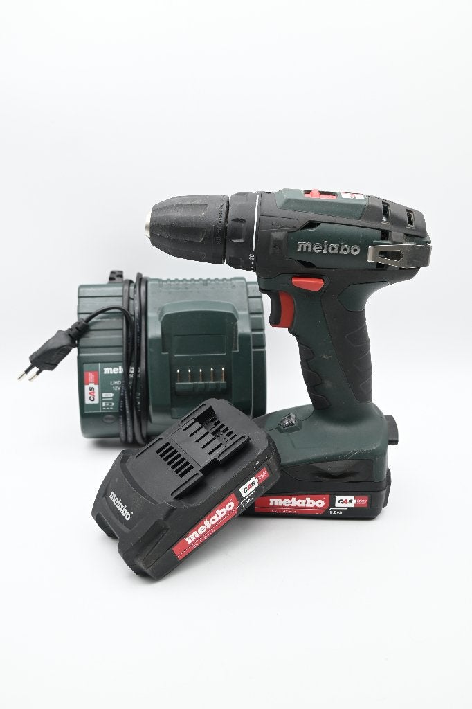 Metabo BS18 Accuboormachine BS18 2 x accu 2.0AH/Lader