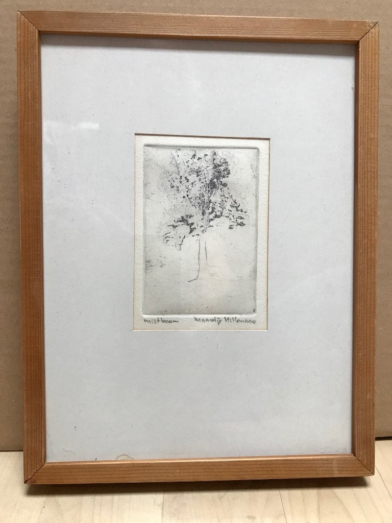 Etsen Maartje Hillenaar, Ophalen, Flora en Fauna, Ets, 1950 - 1999
