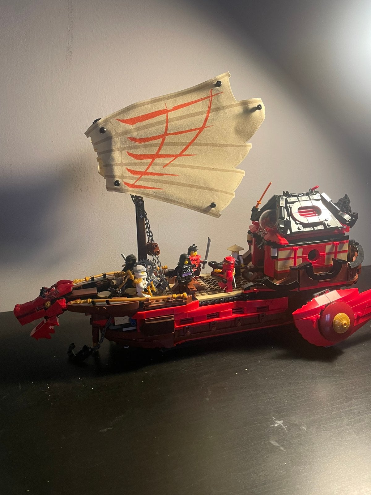Lego Ninjago Destiny’s Bounty 71705, Ophalen of Verzenden, Zo goed als nieuw