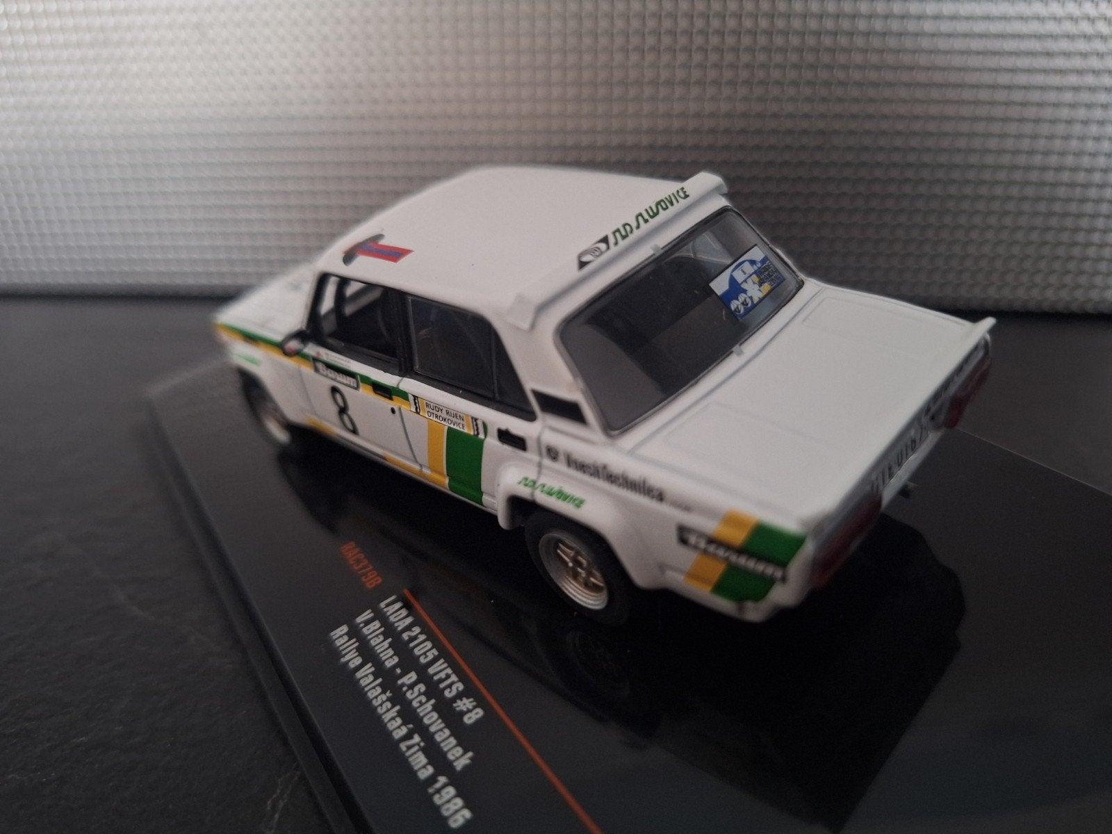 Lada 2105 #8 Rally Valaska Zima 1986  Schaal 1:43, Overige merken, IXO, IXO, Nieuw