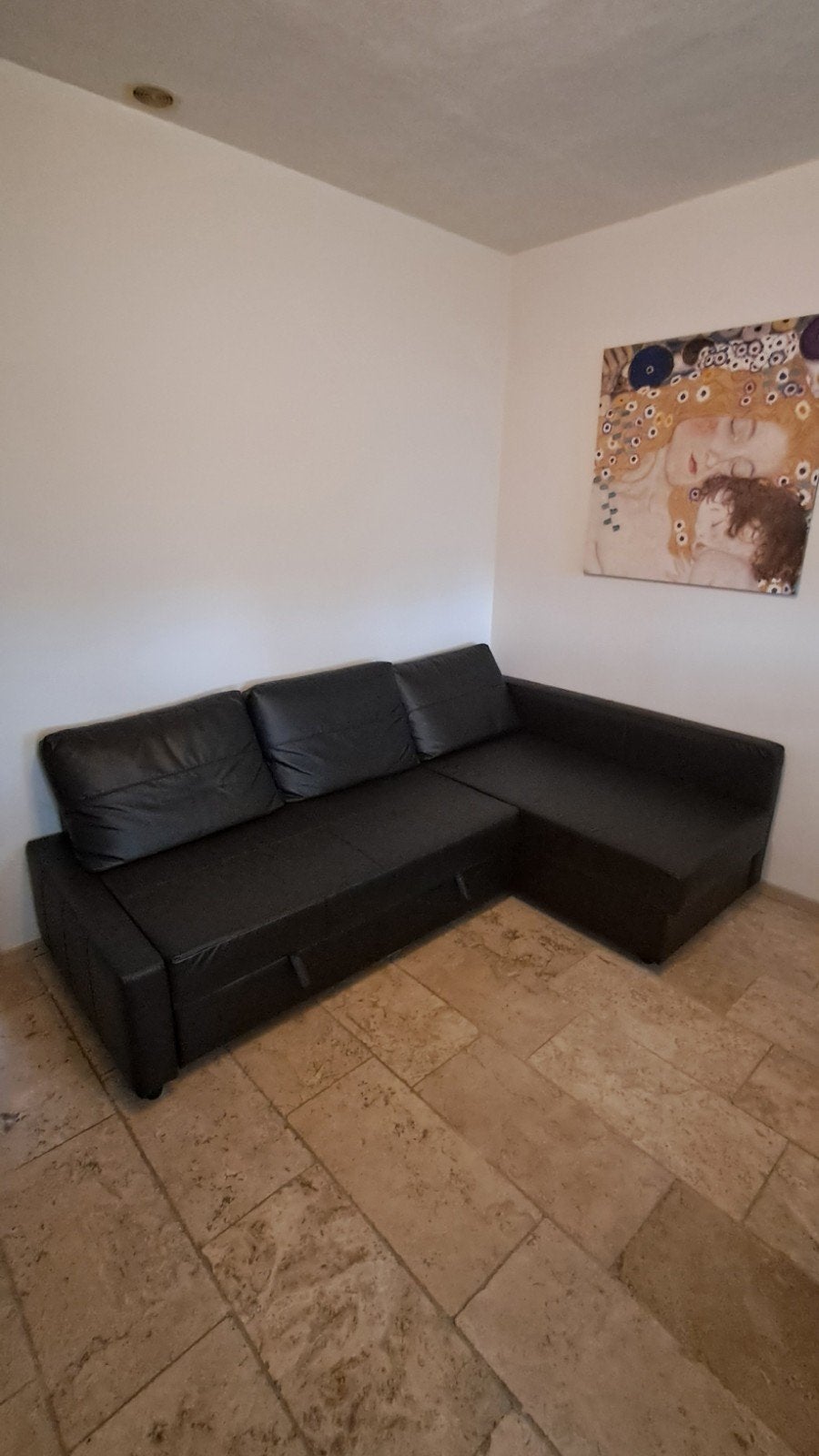 Friheten Ikea Bomstad hoekslaapbank met opbergruimte, Ophalen, Tweepersoons, 200 cm, 140 cm
