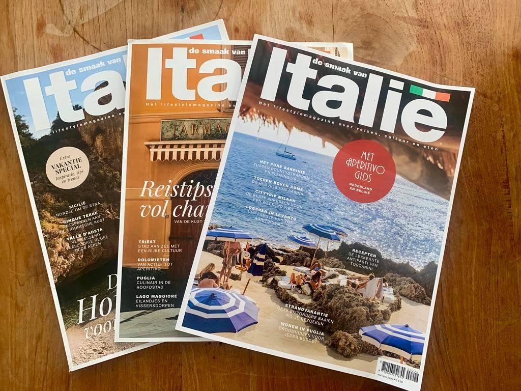 De Smaak van Italië magazine tijdschrift 2026, Ophalen of Verzenden, Zo goed als nieuw