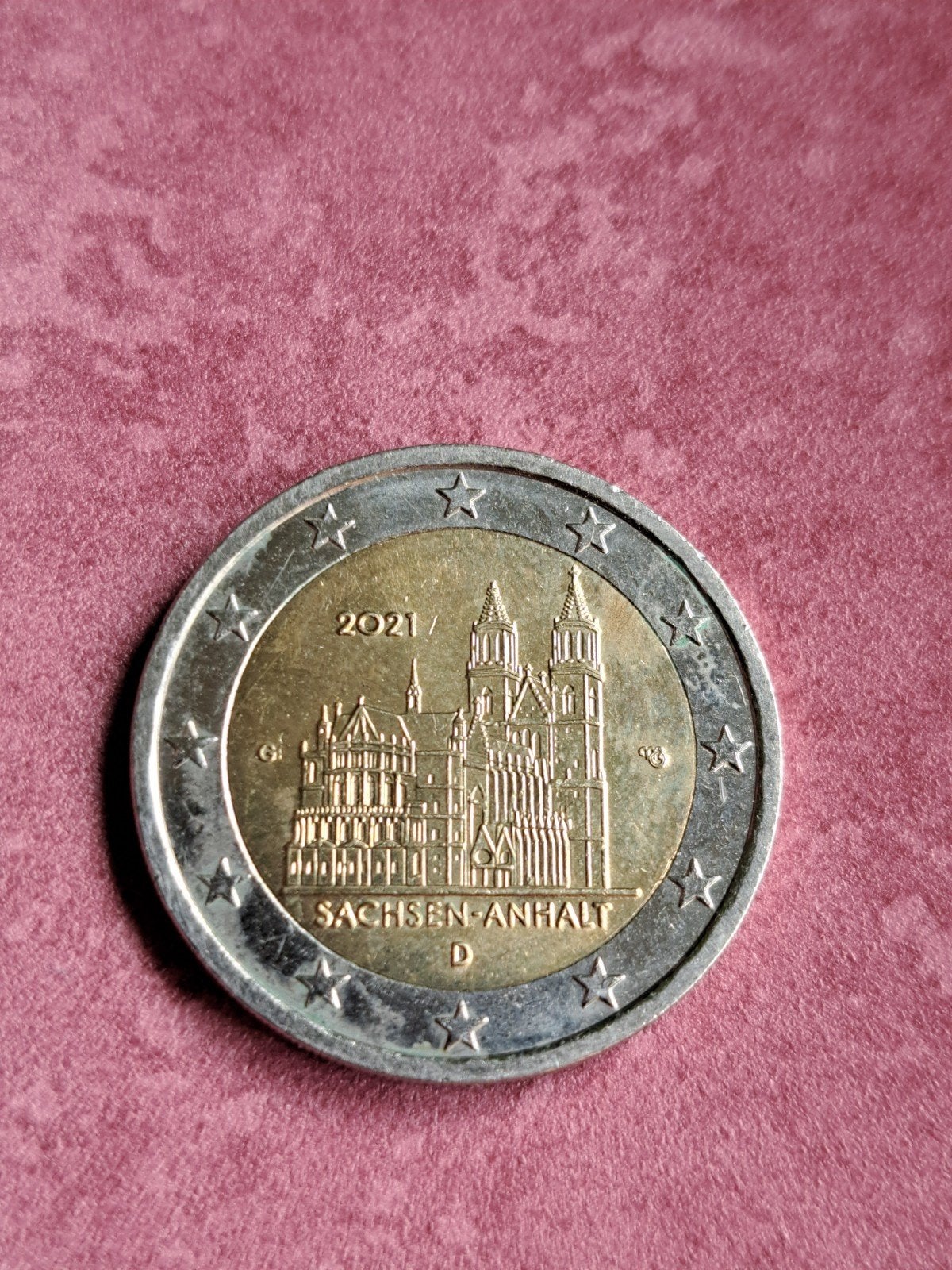 2 euro cc Duitsland 2021 Saksen-Anhalt (G), Postzegels en Munten, Ophalen of Verzenden, Duitsland, 2 euro