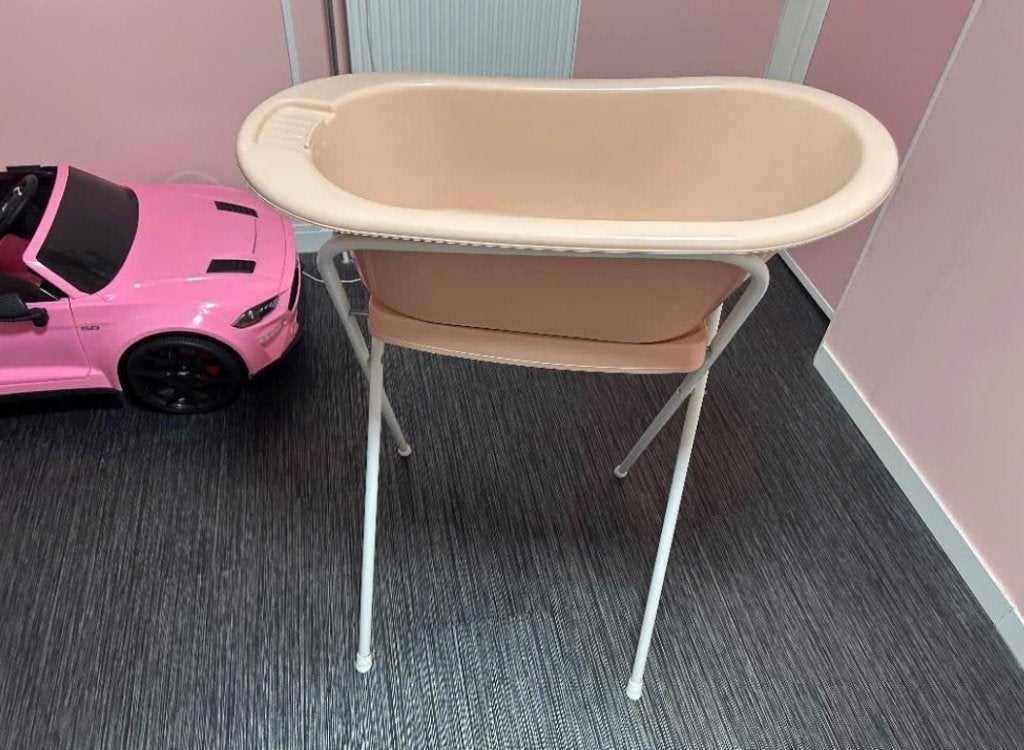 Baby badje, Kinderen en Baby's, Badjes en Verzorging, Ophalen, Gebruikt, Badje, Bébé-jou