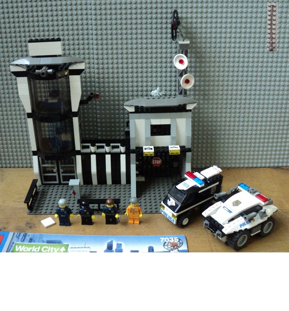 7035 (1) Police HQ ali, inclusief handleiding, Kinderen en Baby's, Speelgoed | Duplo en Lego, Ophalen of Verzenden, Gebruikt