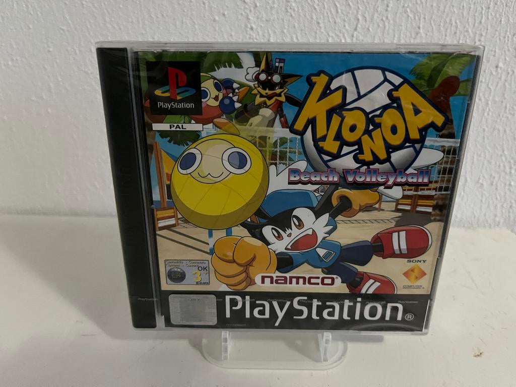 Klonoa Beach Volleyball PlayStation 1 nieuw in seal, Spelcomputers en Games, Nieuw, Eén computer, Ophalen of Verzenden, Sport