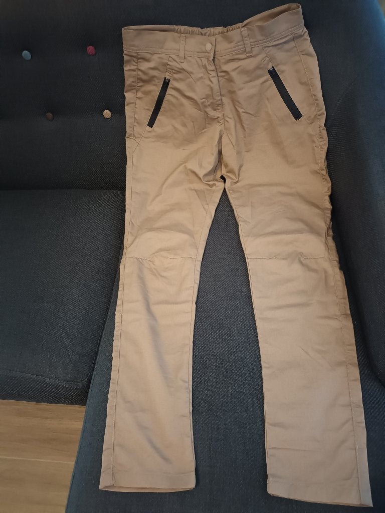 NIEUW Wandelbroek dames beïge maat M, Beige, Nieuw, Lang, Ophalen