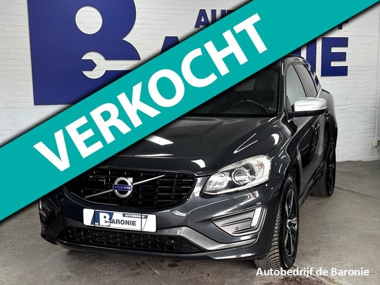 Volvo XC60 2.4 D4 Polar+ AWD vol opties R-Design, Auto's, Volvo, Dealer onderhouden, Gebruikt, 2000 kg, Bedrijf