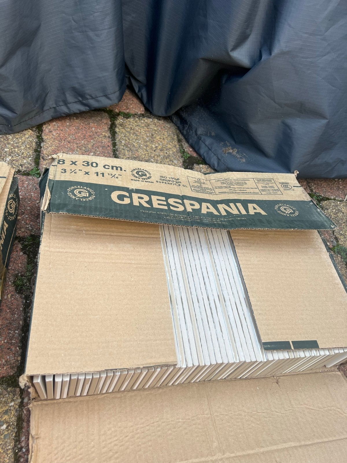 Grespania Porcelanico tegels 8x30 cm, Ophalen, Nieuw, Minder dan 20 cm, 20 tot 40 cm