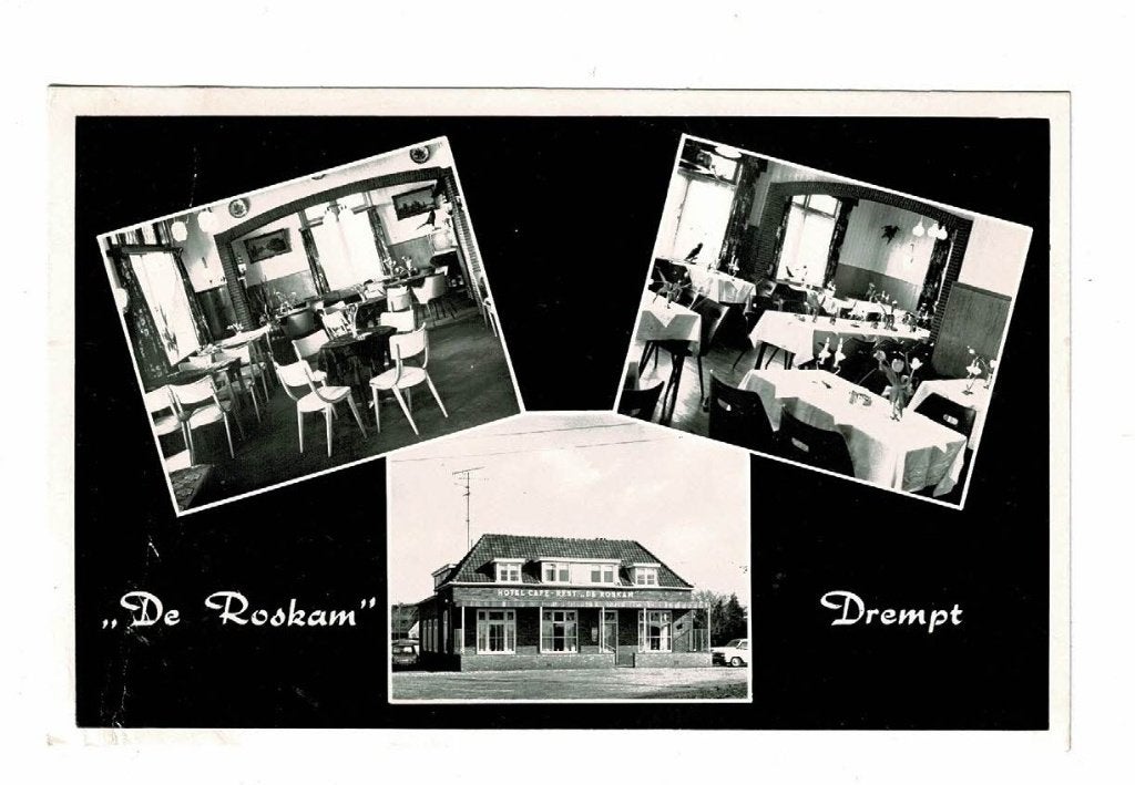 Drempt : Hotel-Café-Rest. "De Boskam", Verzenden, 1960 tot 1980, Gelopen, Gelderland
