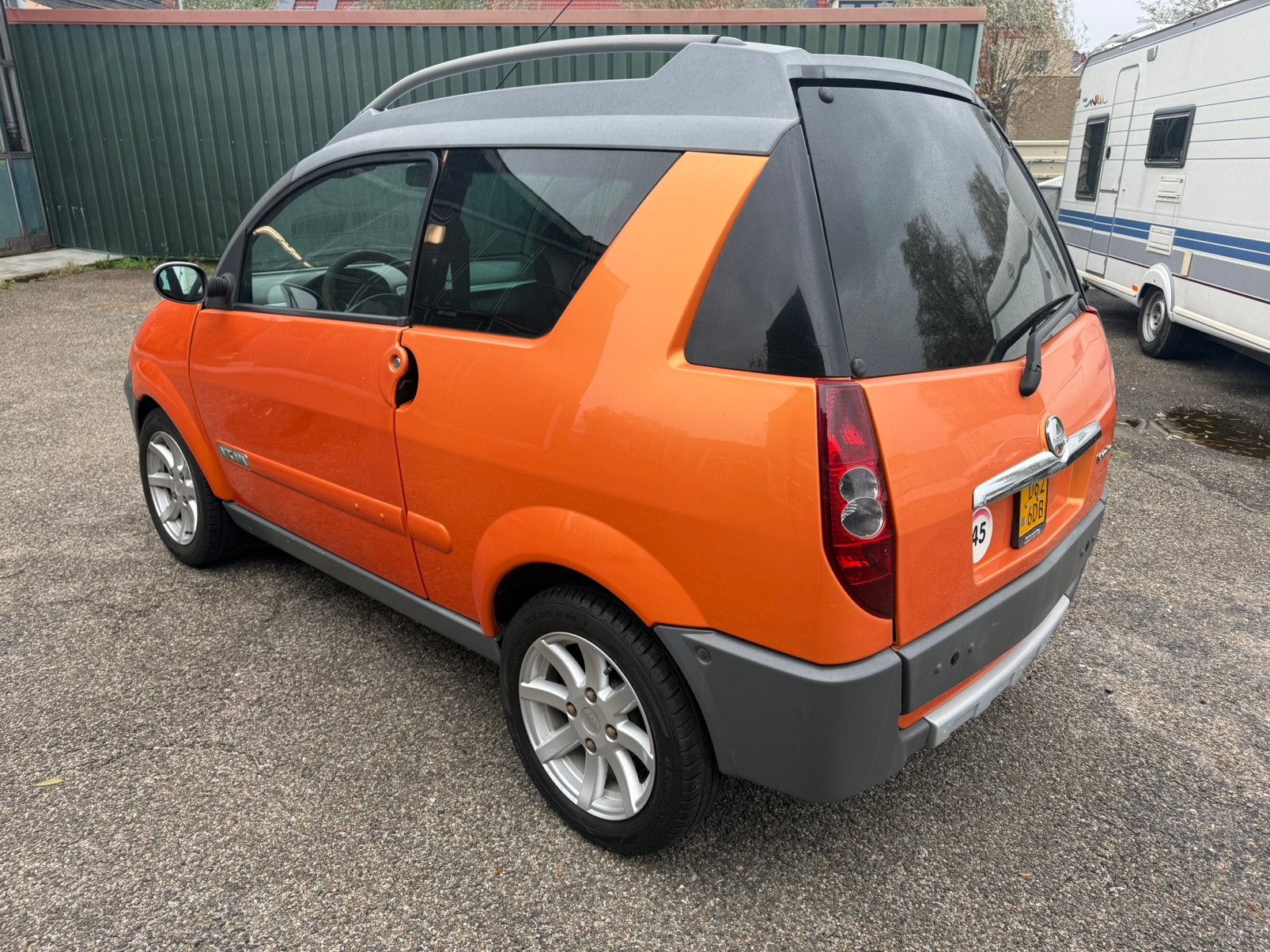 Aixam Crossline door inruil verkregen, Auto's, Dealer onderhouden, Stof, Overige kleuren, Diesel
