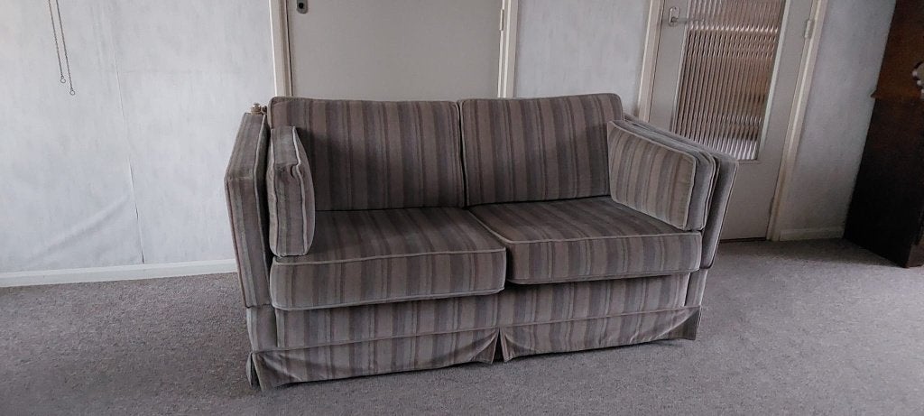 Slaapbank, Ophalen, Gebruikt, Eenpersoons, 160 cm