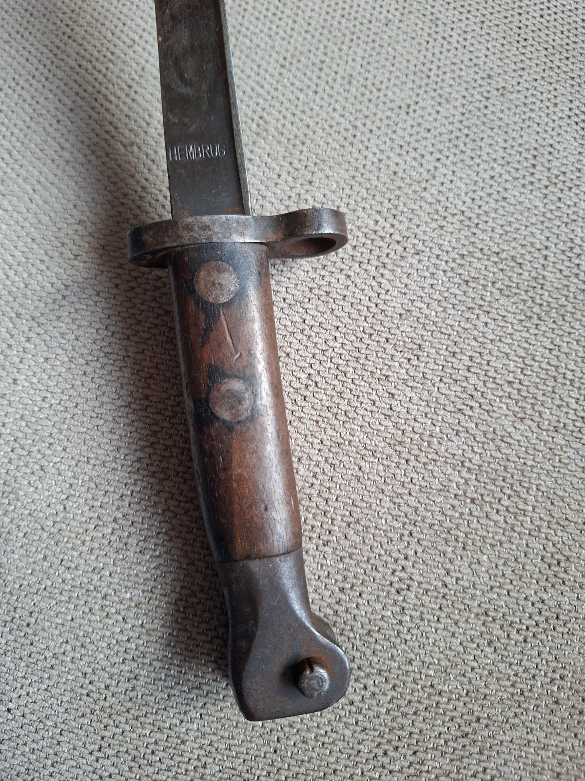ww2 wo2 Nederlandse Hembrug bajonet, Ophalen of Verzenden, Nederland, Mes of Dolk