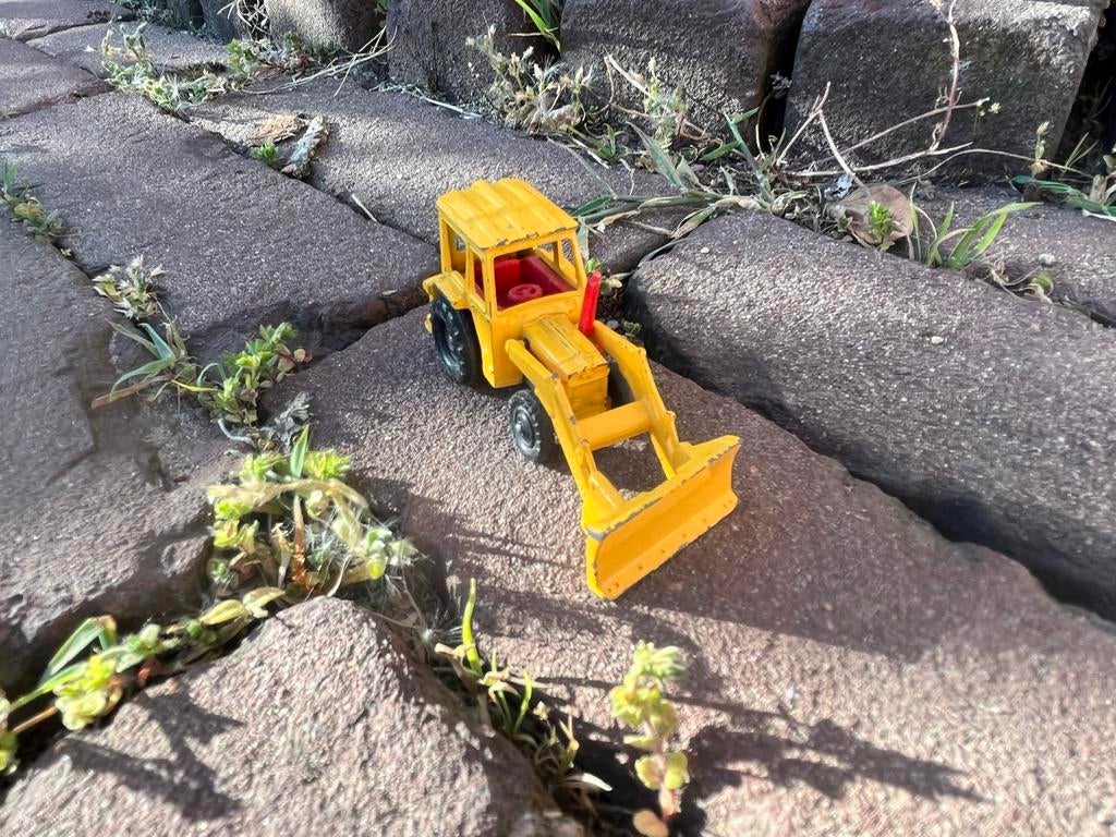 Vintage Matchbox Lesney Bulldozer Speelgoed Tractor, Ophalen, Gebruikt