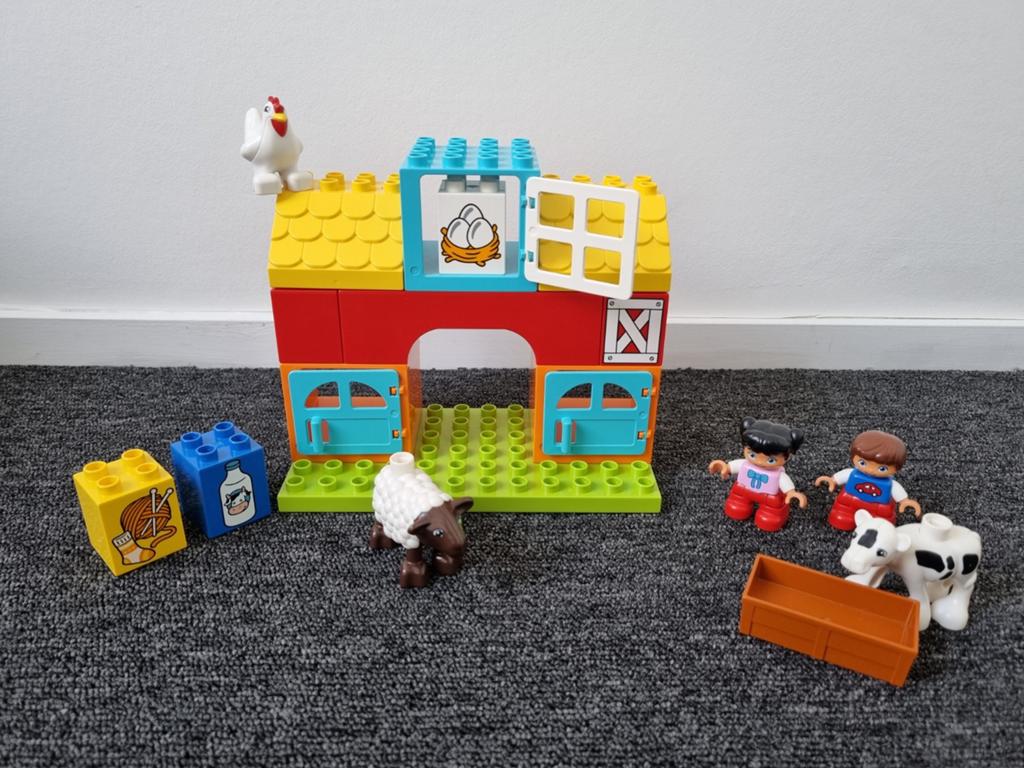 LEGO Duplo Mijn eerste boerderij 10617, Gebruikt, Overige thema's, Ophalen of Verzenden, Duplo