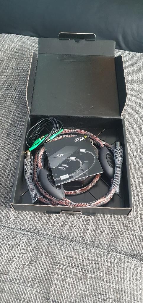 Ansuz Acoustics Signalz D2 XLR Interconnects 2x1M, Ophalen of Verzenden, Minder dan 2 meter, Interlink-kabel