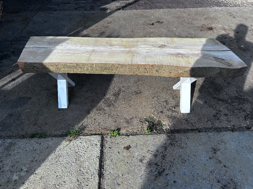 tuinbank tuintafel hout tafel, Ophalen, Nieuw, Hout