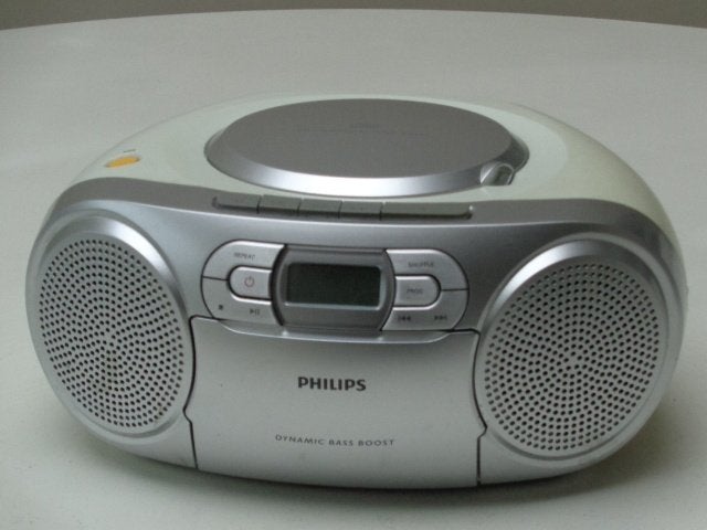 Draagbare Stereo Radio - CD - Cassette PHILIPS Model AZ-127, Ophalen of Verzenden, Zo goed als nieuw, Radio, Met cd-speler