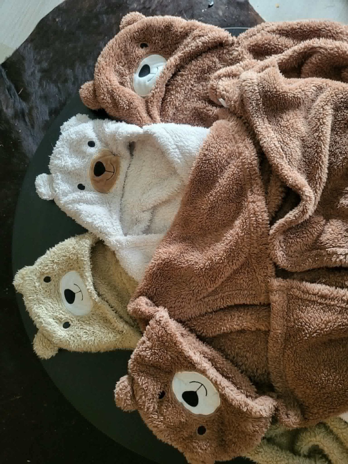 Zachte teddy deken met capuchon - diverse kleuren, Wasbaar, Nieuw, Ophalen of Verzenden, Wit