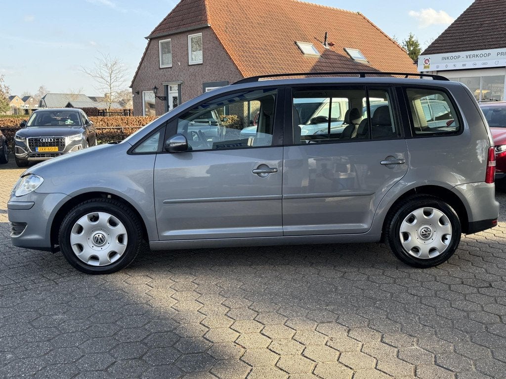 Volkswagen Touran 1.4 TSI Comfortline AIRCO | CRUISE | BOVAG, Auto's, Volkswagen, Stof, Gebruikt, Zwart, 4 cilinders