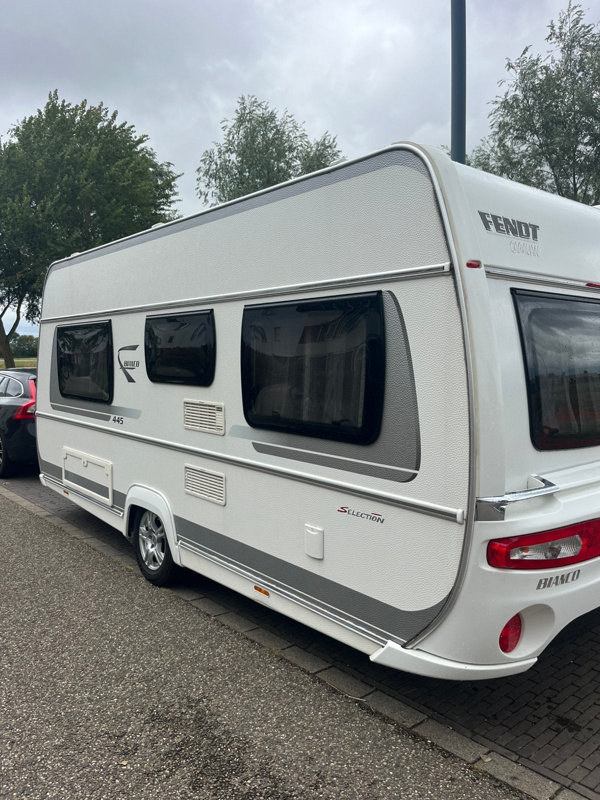 Fendt Bianco 445 selection, Caravans en Kamperen, Caravans, Rondzit, Frans bed, Particulier, Schokbreker