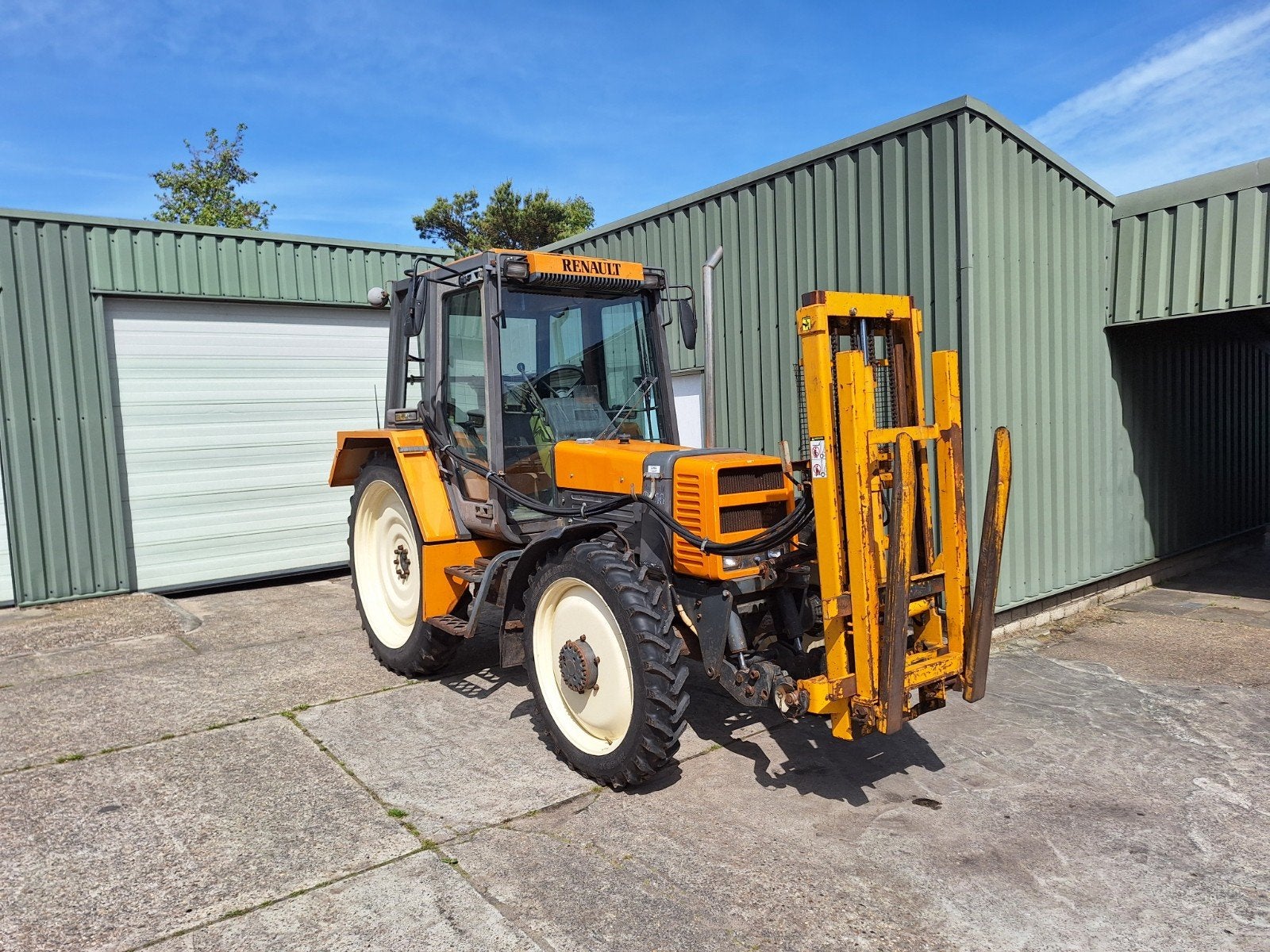 Trekker, tractor Renault TX80.14 smalspoor met heftmast, Zakelijke goederen, Ophalen, Overige typen