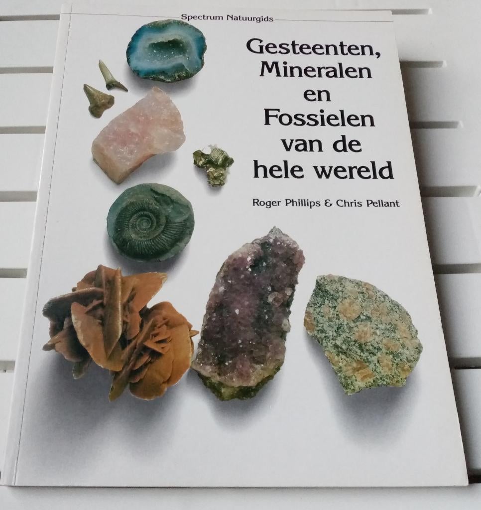 GESTEENTEN, MINERALEN EN FOSSIELEN UIT DE HELE WERELD, Gelezen, Roger Phillips & Chirs Pellant, Ophalen of Verzenden, Overige onderwerpen