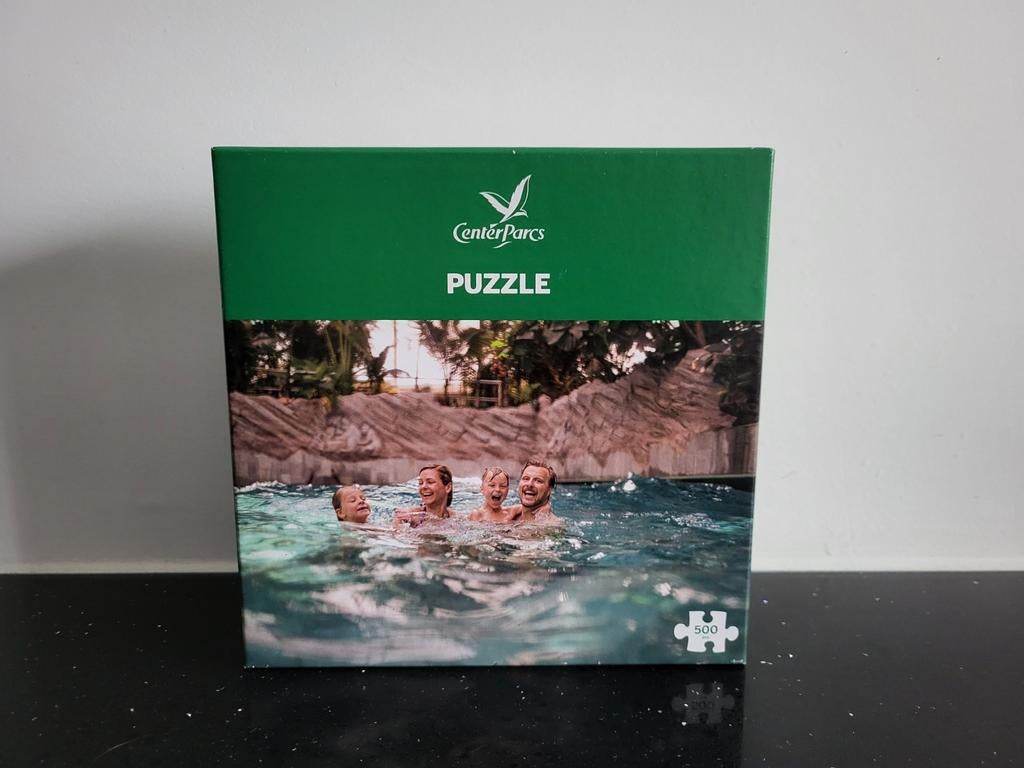 Center Parcs puzzel nieuw 500 stukjes, Ophalen of Verzenden, 500 t/m 1500 stukjes, Nieuw, Legpuzzel