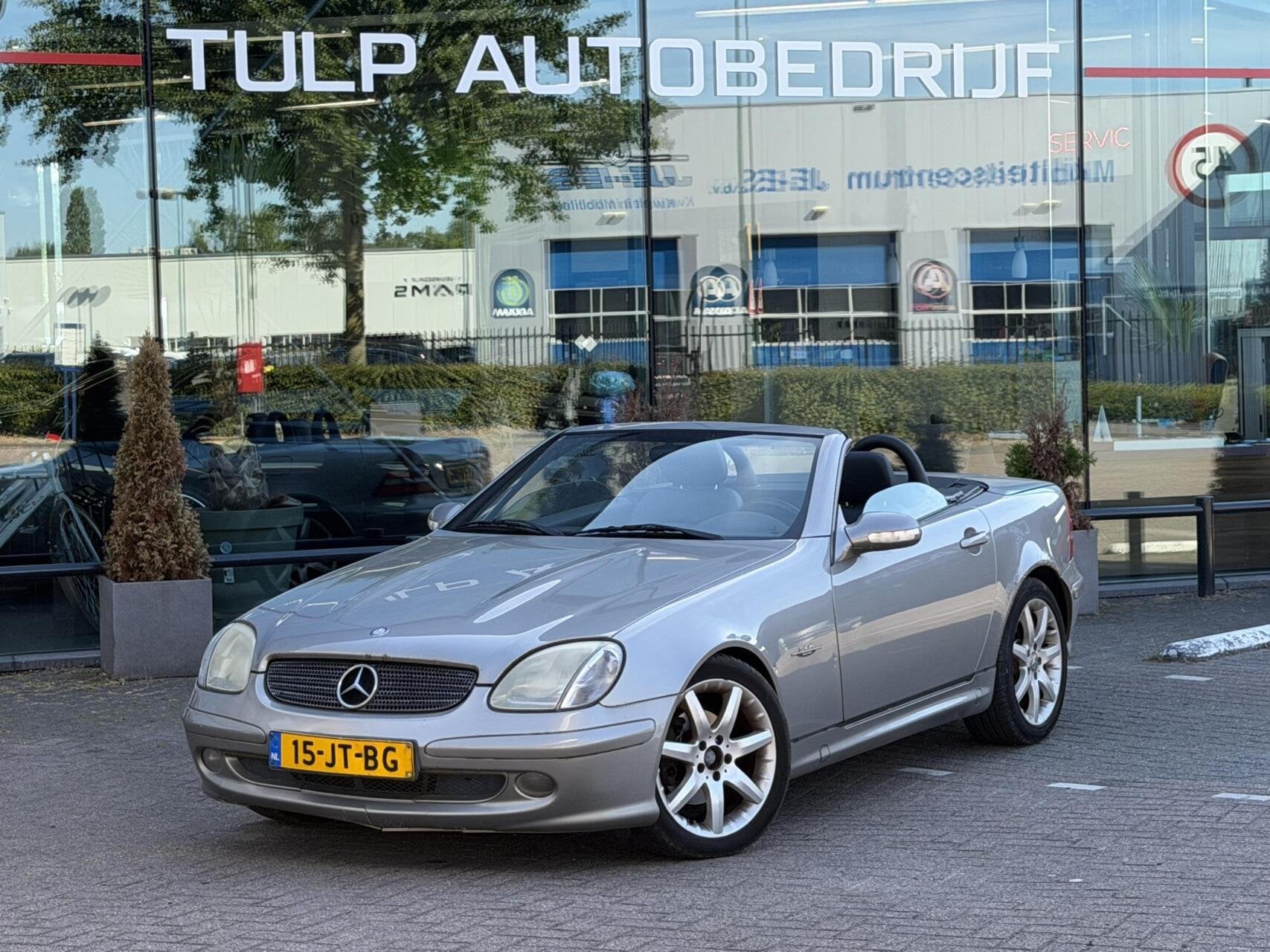 Mercedes SLK-klasse 200 K Automaat Cabrio 2002, Automaat, 1998 cc, Gebruikt, 4 cilinders