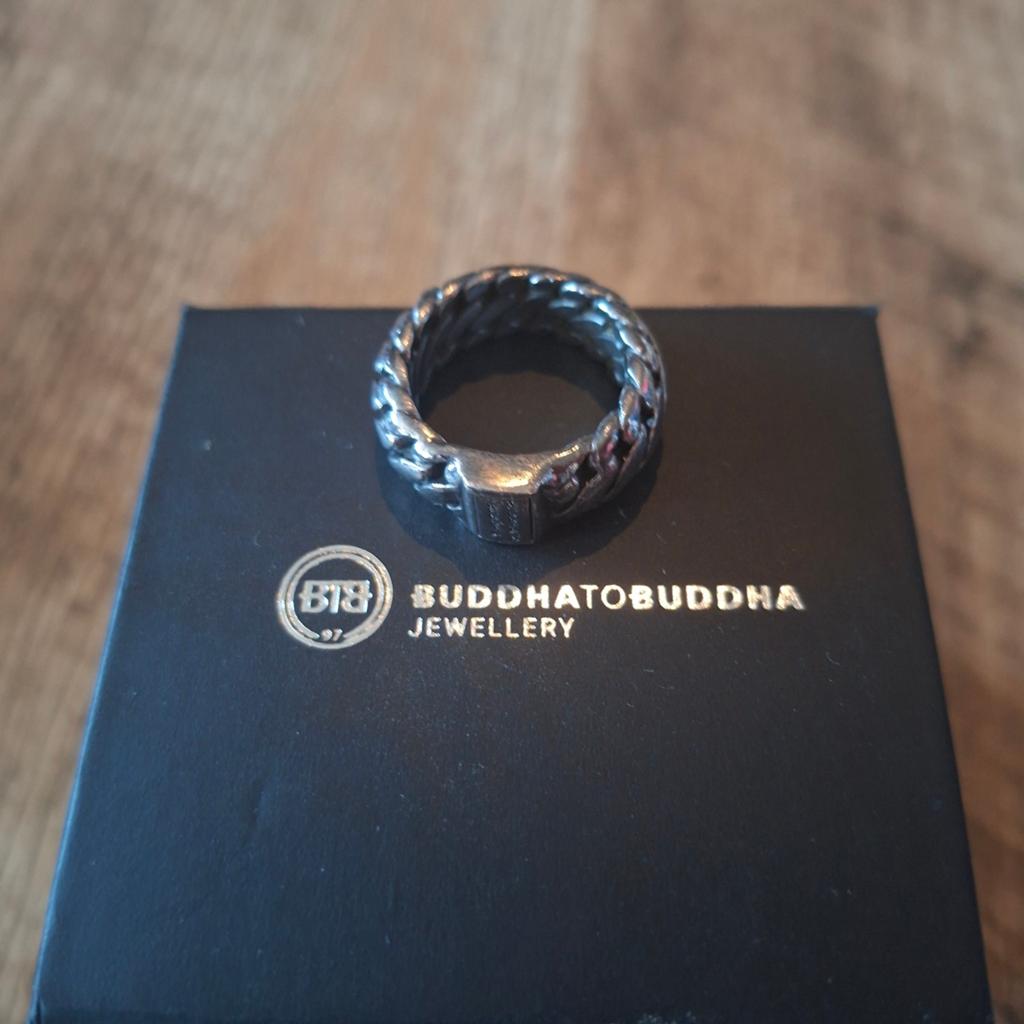 Buddha to Buddha Ring maat 18, 18 tot 19, Ophalen of Verzenden, Zo goed als nieuw, Dame of Heer