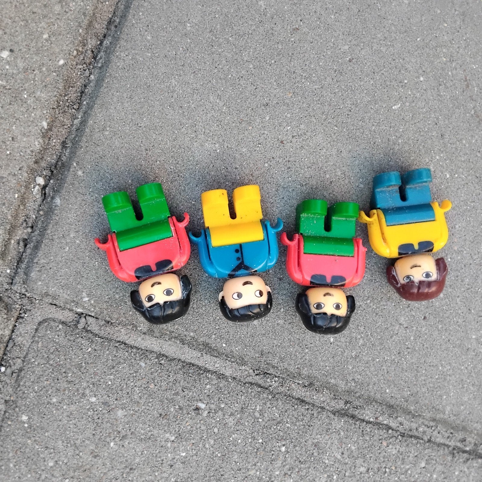 nep duplo poppetjes, Ophalen, Duplo