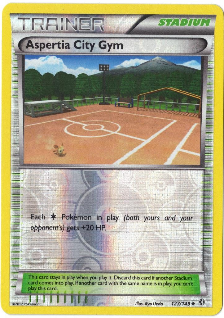 Boundaries Crossed,  Asp. City Gym [reverse] 127/149, Hobby en Vrije tijd, Verzamelkaartspellen | Pokémon, Nieuw, Losse kaart