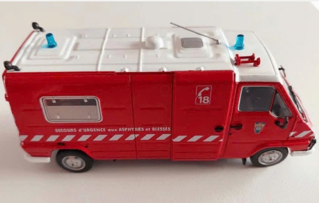 Renault Master T35 VSAB JC Picot brandweer schaal 1/43 # 17, Verzenden, Nieuw, Auto, Overige merken