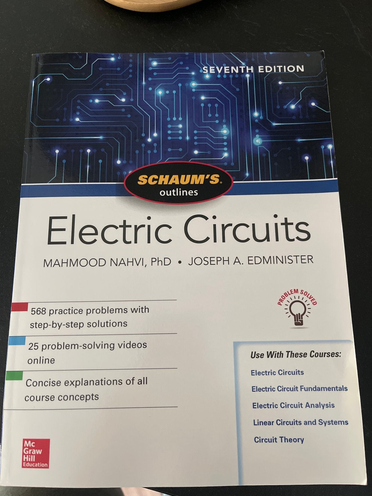 Schaum's Outlines: Electric Circuits - Zevende Editie, Ophalen of Verzenden, Zo goed als nieuw, Elektrotechniek